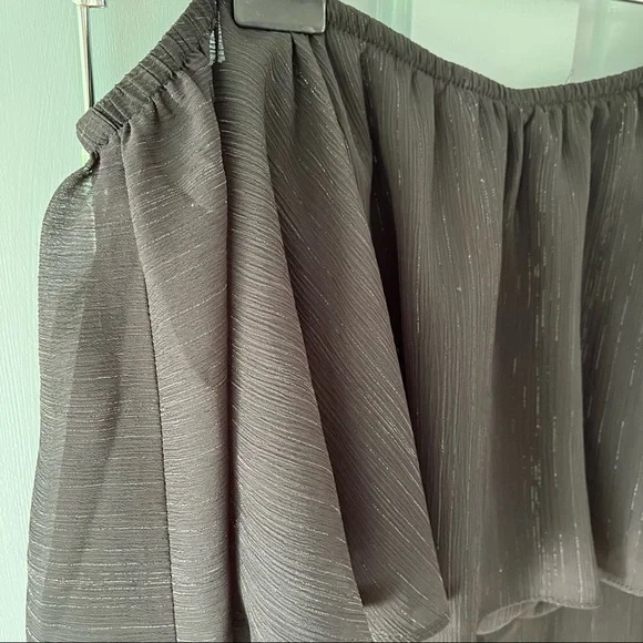 NWT Black Donna Morgan jumpsuit from Anthropologie jumpsuit, Size 8 - Picture 4 of 9